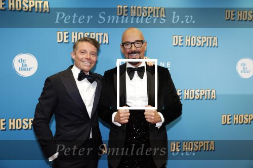 Amsterdam 4 december 2023
Premiere de hospita in het nieuwe delamar theater. maik de Boer met een kennis