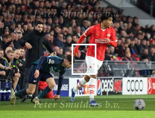 Eindhoven, 12 December 2023
Voorronde Champions League Seizoen 2023-2024
PSV-Arsenal FC , eindstand 1-1
Malik Tillman