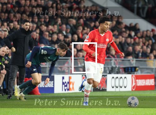 Eindhoven, 12 December 2023
Voorronde Champions League Seizoen 2023-2024
PSV-Arsenal FC , eindstand 1-1
Malik Tillman