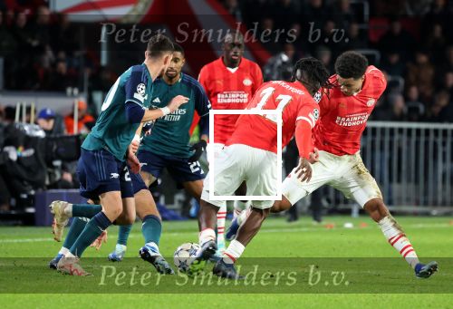 Eindhoven, 12 December 2023
Voorronde Champions League Seizoen 2023-2024
PSV-Arsenal FC , eindstand 1-1
Malik Tillman