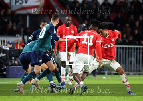 Eindhoven, 12 December 2023
Voorronde Champions League Seizoen 2023-2024
PSV-Arsenal FC , eindstand 1-1
Malik Tillman