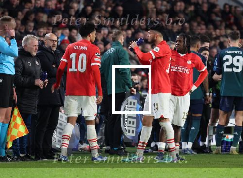 Eindhoven, 12 December 2023
Voorronde Champions League Seizoen 2023-2024
PSV-Arsenal FC , eindstand 1-1
Malik Tillman Ricardo Pepi en Johan Bakayoko