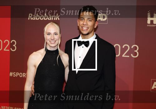 Utrecht 20 december 2023
Sportman / sportvrouw van jaar gala . Marije van Hunenstijn en partner Robin Simonis