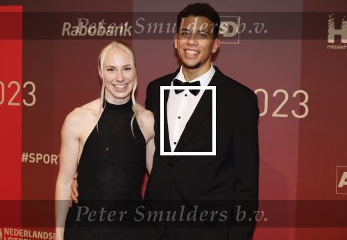 Utrecht 20 december 2023
Sportman / sportvrouw van jaar gala . Marije van Hunenstijn en partner Robin Simonis