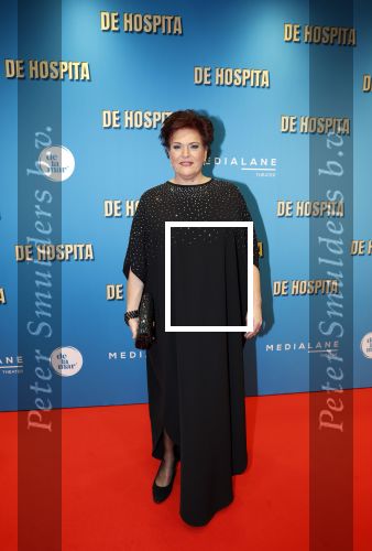 Amsterdam 4 december 2023
Premiere de hospita in het nieuwe delamar theater. marjolein Touw met man