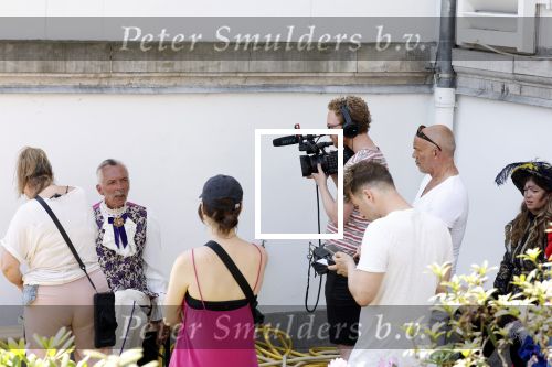 Soest 13 juni 2023
Opnames Sinterklaasfilm op paleis Soestdijk met oa Martien Meiland Martin v Waardenberg en Stefania.