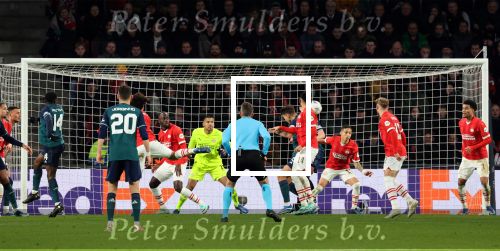 Eindhoven, 12 December 2023
Voorronde Champions League Seizoen 2023-2024
PSV-Arsenal FC , eindstand 1-1
Mauro Junior