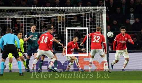 Eindhoven, 12 December 2023
Voorronde Champions League Seizoen 2023-2024
PSV-Arsenal FC , eindstand 1-1
Mauro Junior