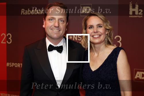 Utrecht 20 december 2023
Sportman / sportvrouw van jaar gala . Merijn Zeeman met vrouw