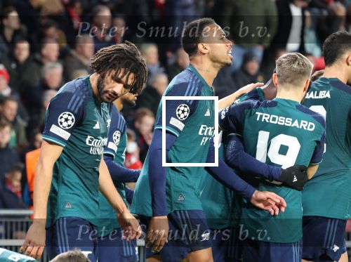 Eindhoven, 12 December 2023
Voorronde Champions League Seizoen 2023-2024
PSV-Arsenal FC , eindstand 1-1