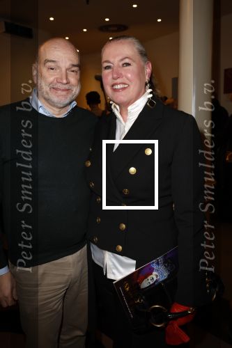 Amsterdam 20 december 2023
Premiere kerstcircus in Carre. Monique Collignon met partner