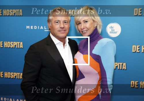 Amsterdam 4 december 2023
Premiere de hospita in het nieuwe delamar theater. Monique des Bouvrie met vriend Otto Klein
