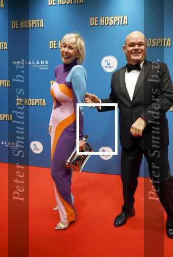 Amsterdam 4 december 2023
Premiere de hospita in het nieuwe delamar theater. Monique des Bouvrie en Paul de Leeuw