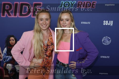 Utrecht 4 juli 2023
Premiere Joy Ride in Pathe Leidsche Rijn .
Mylene Waalewijn en Rosanne Waalewijn