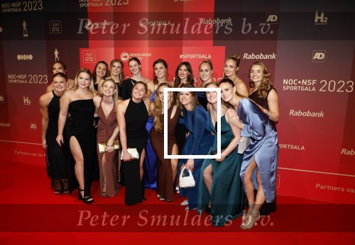 Utrecht 20 december 2023
Sportman / sportvrouw van jaar gala . Nederlands vrouwen waterpoloteam