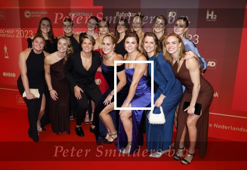 Utrecht 20 december 2023
Sportman / sportvrouw van jaar gala . Nederlands vrouwen waterpoloteam