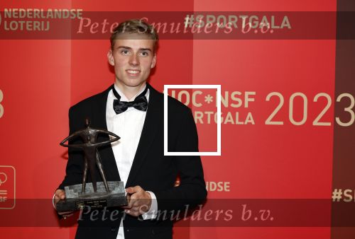 Utrecht 20 december 2023
Sportman / sportvrouw van jaar gala . Niels Laros  en zijn vriendin
