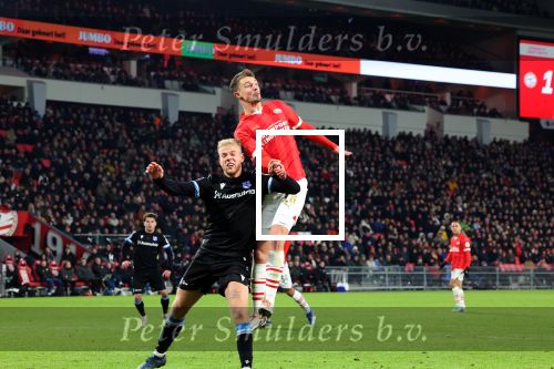 Eindhoven, 7 December 2023
Kompetitiewedstrijd PSV-SC Heerenveen, eindstand 2-0
Olivier Boscagli