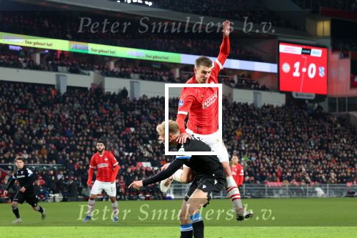 Eindhoven, 7 December 2023
Kompetitiewedstrijd PSV-SC Heerenveen, eindstand 2-0
Olivier Boscagli