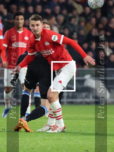 Eindhoven, 7 December 2023
Kompetitiewedstrijd PSV-SC Heerenveen, eindstand 2-0
Olivier Boscagli