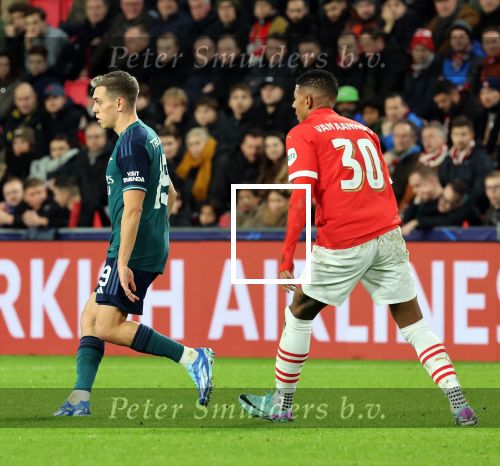 Eindhoven, 12 December 2023
Voorronde Champions League Seizoen 2023-2024
PSV-Arsenal FC , eindstand 1-1
Patrick v Aanholt