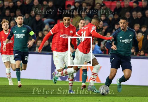 Eindhoven, 12 December 2023
Voorronde Champions League Seizoen 2023-2024
PSV-Arsenal FC , eindstand 1-1
Patrick v Aanholt