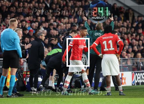Eindhoven, 12 December 2023
Voorronde Champions League Seizoen 2023-2024
PSV-Arsenal FC , eindstand 1-1
Patrick v Aanholt