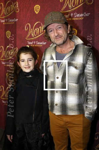 Amsterdam 8 december 2023
Premiere Wonka in Pathe Noord. Pepijn Gunneweg met dochter