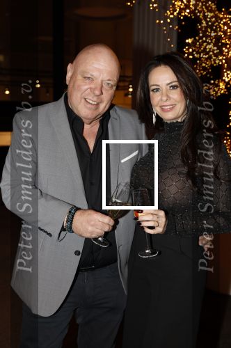 Amsterdam 9 december 2023
VIP dag van de luxury fair in de RAI. Peter Gillis kwam met zijn vriendin Wendy v Hout en zoon Mark Gillis