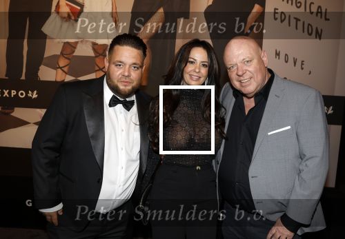 Amsterdam 9 december 2023
VIP dag van de luxury fair in de RAI. Peter Gillis kwam met zijn vriendin Wendy v Hout en zoon Mark Gillis