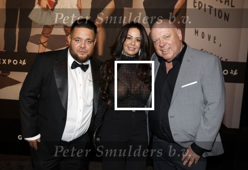 Amsterdam 9 december 2023
VIP dag van de luxury fair in de RAI. Peter Gillis kwam met zijn vriendin Wendy v Hout en zoon Mark Gillis