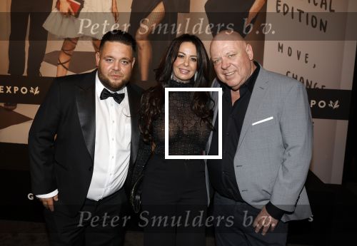 Amsterdam 9 december 2023
VIP dag van de luxury fair in de RAI. Peter Gillis kwam met zijn vriendin Wendy v Hout en zoon Mark Gillis