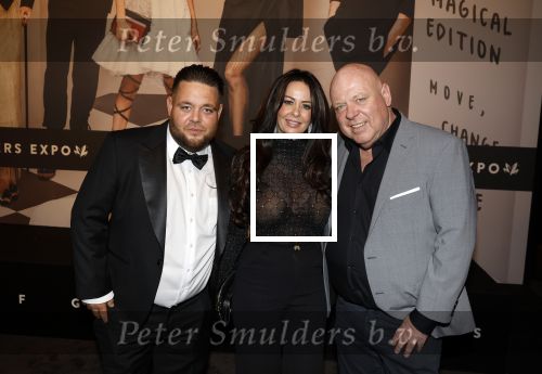 Amsterdam 9 december 2023
VIP dag van de luxury fair in de RAI. Peter Gillis kwam met zijn vriendin Wendy v Hout en zoon Mark Gillis