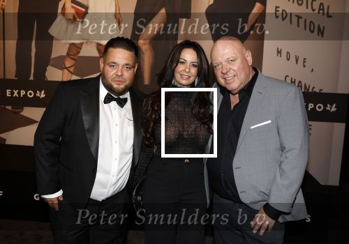 Amsterdam 9 december 2023
VIP dag van de luxury fair in de RAI. Peter Gillis kwam met zijn vriendin Wendy v Hout en zoon Mark Gillis