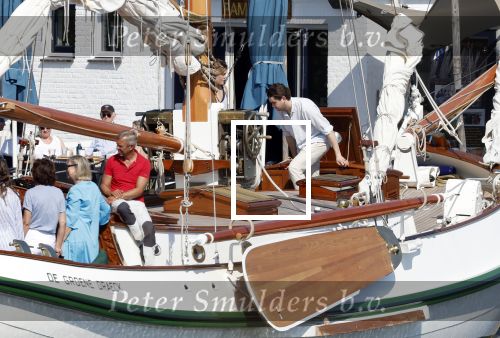 Muiden 11 juni 2023
Prinses Beatrix gaat varen met vrienden op de groene Draeck. oa Aanwezig Prins Constantijn Prinses laurentien Gravin Eloise met (een) vriend.  Prinses Laurentien had ook de hond meegenomen.