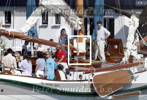 Muiden 11 juni 2023
Prinses Beatrix gaat varen met vrienden op de groene Draeck. oa Aanwezig Prins Constantijn Prinses laurentien Gravin Eloise met (een) vriend.  Prinses Laurentien had ook de hond meegenomen.