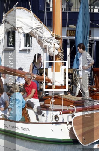 Muiden 11 juni 2023
Prinses Beatrix gaat varen met vrienden op de groene Draeck. oa Aanwezig Prins Constantijn Prinses laurentien Gravin Eloise met (een) vriend.  Prinses Laurentien had ook de hond meegenomen.