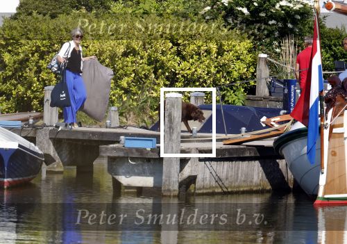 Muiden 11 juni 2023
Prinses Beatrix gaat varen met vrienden op de groene Draeck. oa Aanwezig Prins Constantijn Prinses laurentien Gravin Eloise met (een) vriend.  Prinses Laurentien had ook de hond meegenomen.
