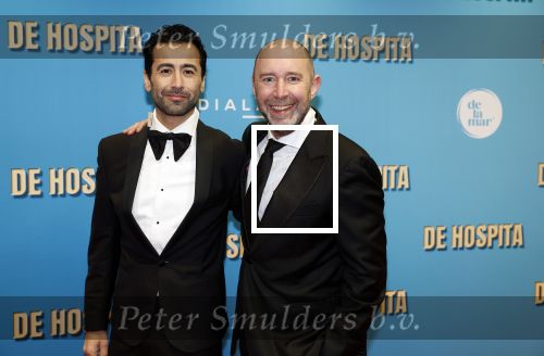 Amsterdam 4 december 2023
Premiere de hospita in het nieuwe delamar theater. Ramon Mes met een kennis