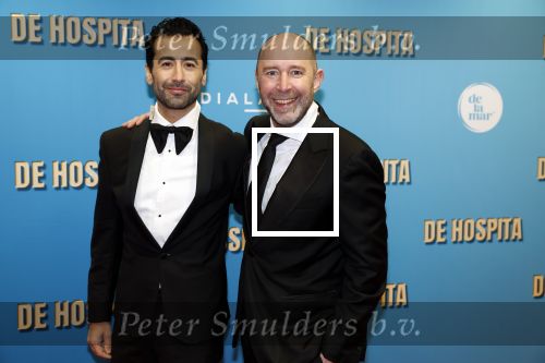 Amsterdam 4 december 2023
Premiere de hospita in het nieuwe delamar theater. Ramon Mes met een kennis