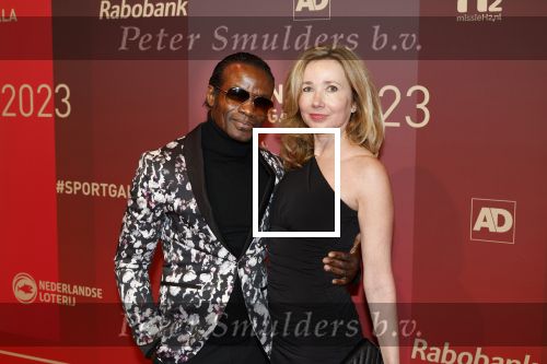 Utrecht 20 december 2023
Sportman / sportvrouw van jaar gala . Regilio Tuur kwam met een vriendin