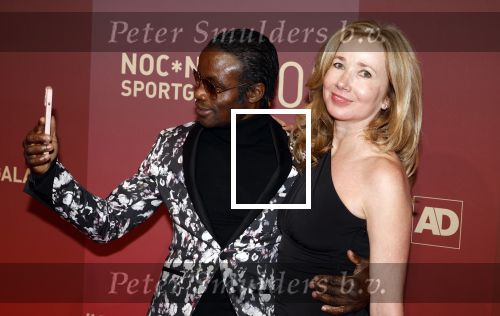 Utrecht 20 december 2023
Sportman / sportvrouw van jaar gala . Regilio Tuur kwam met een vriendin