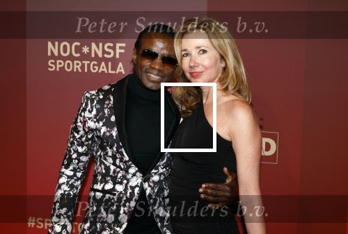 Utrecht 20 december 2023
Sportman / sportvrouw van jaar gala . Regilio Tuur kwam met een vriendin