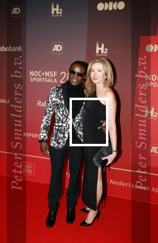 Utrecht 20 december 2023
Sportman / sportvrouw van jaar gala . Regilio Tuur kwam met een vriendin
