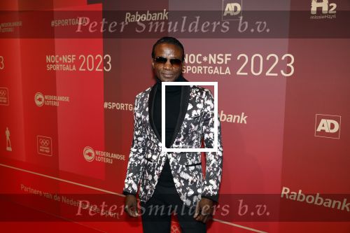 Utrecht 20 december 2023
Sportman / sportvrouw van jaar gala . Regilio Tuur kwam met een vriendin