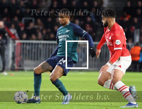 Eindhoven, 12 December 2023
Voorronde Champions League Seizoen 2023-2024
PSV-Arsenal FC , eindstand 1-1
Reiss Nelson Arsenal FC