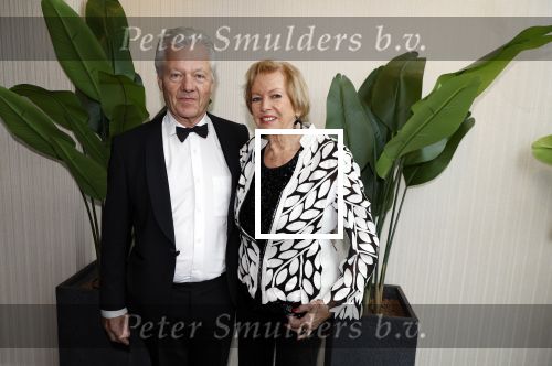Leidschendam 18 december 203
Society Lunch in Fletcher Hotel Leidschendam. Ria Valk met vriend