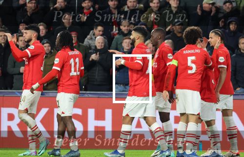 Eindhoven, 12 December 2023
Voorronde Champions League Seizoen 2023-2024
PSV-Arsenal FC , eindstand 1-1
Ricardo Pepi