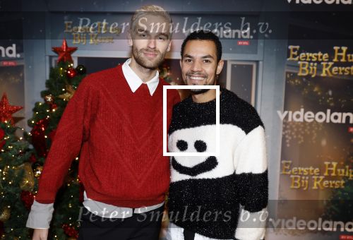 Amsterdam 6 december 2023
Premiere eerste hulp bij kerst  in Pathe Noord van Videoland. Ridder van Kooten en Mitch Wolterink