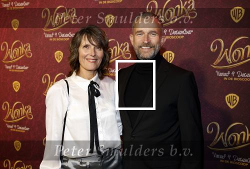 Amsterdam 8 december 2023
Premiere Wonka in Pathe Noord. Rolf Koster met een kennis